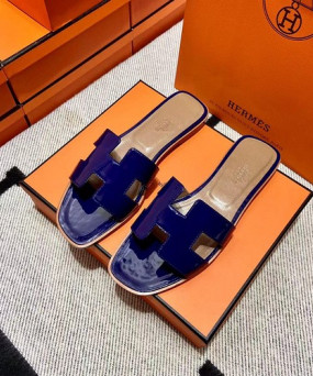 에르메스 올수공 오란 슬리퍼 샌들 페이던트 38